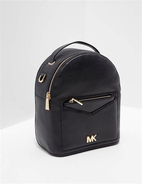 michael kors jessa backpack black|michael kors men's backpack.